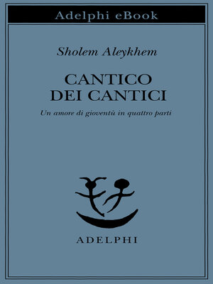 cover image of Cantico dei Cantici